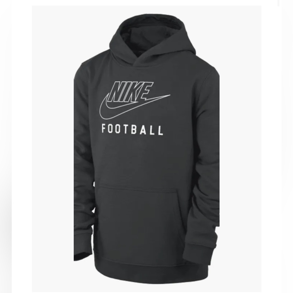 Excellent Condition! Nike Kids Football Hoodie-Black-Size XL